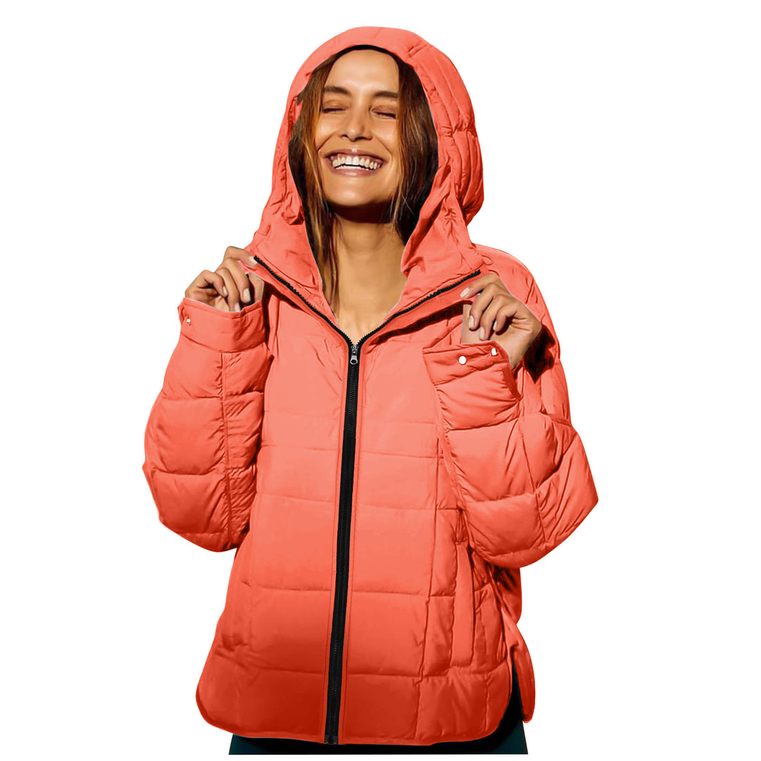Damen Winterjacke mit abnehmbarer Kapuze und wasserabweisender Beschichtung Drune