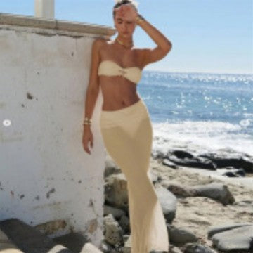 Damen Maxi-Rock mit flexibel einstellbarem Oberteil Drune
