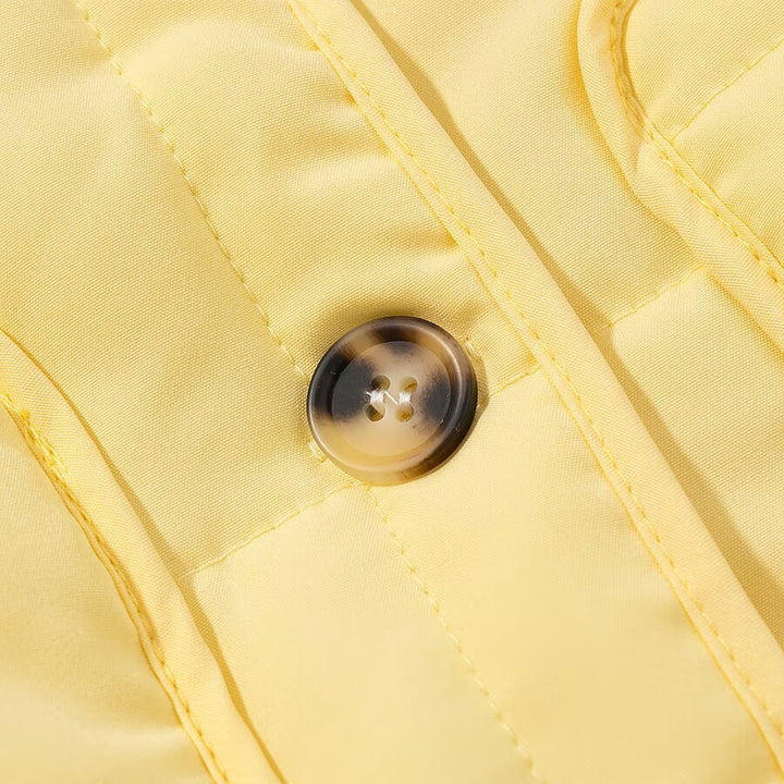 Damen modische gesteppte Jacke mit praktischen Taschen Drune