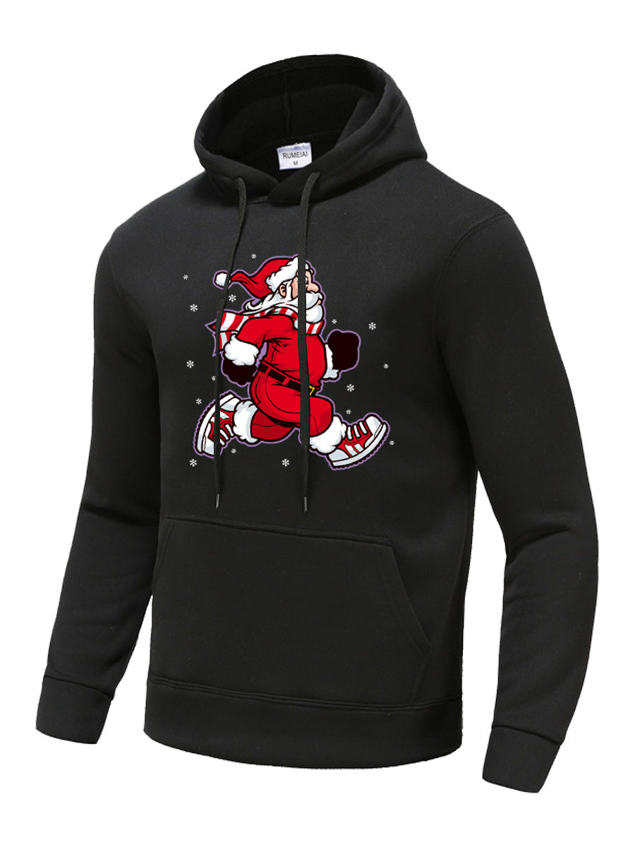 Damen Kapuzenpullover mit festlichem Weihnachtsmotiv Drune