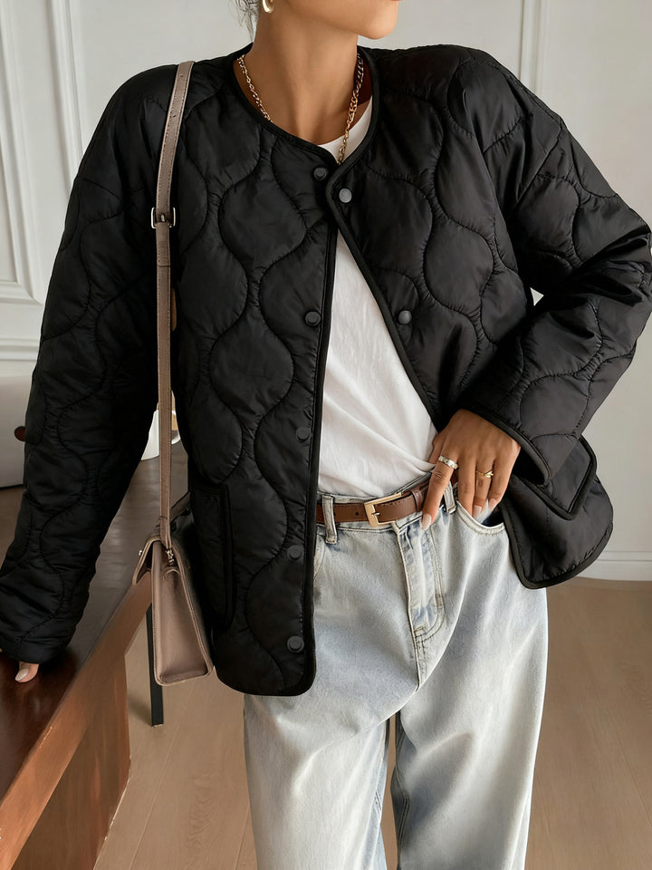 Damen Steppjacke mit modernem Design und praktischen Taschen Drune
