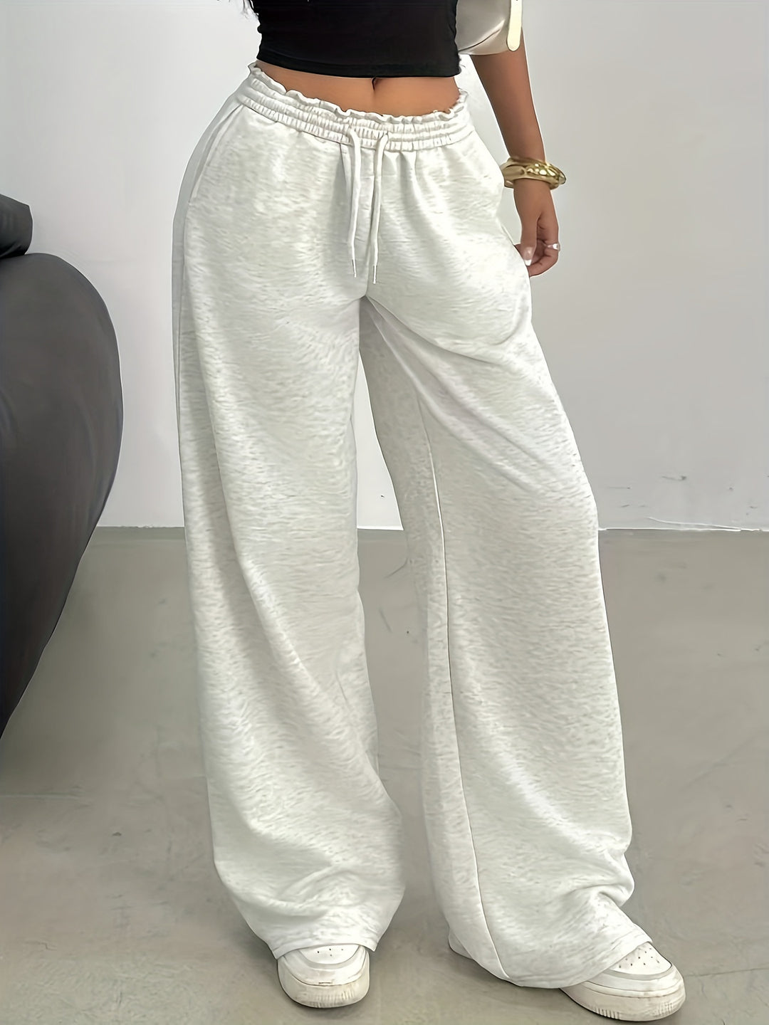 Damen Weite Sporthose Drune