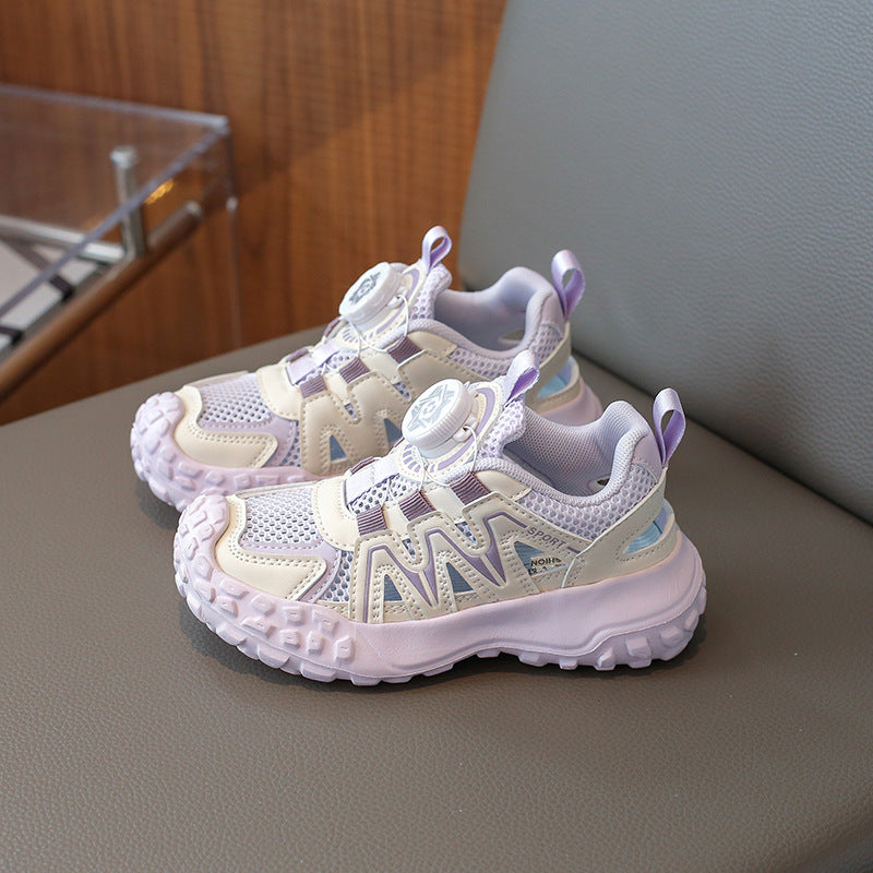 Kids Abenteuer-Bereit Leichtgewicht Trail Sneakers Drune