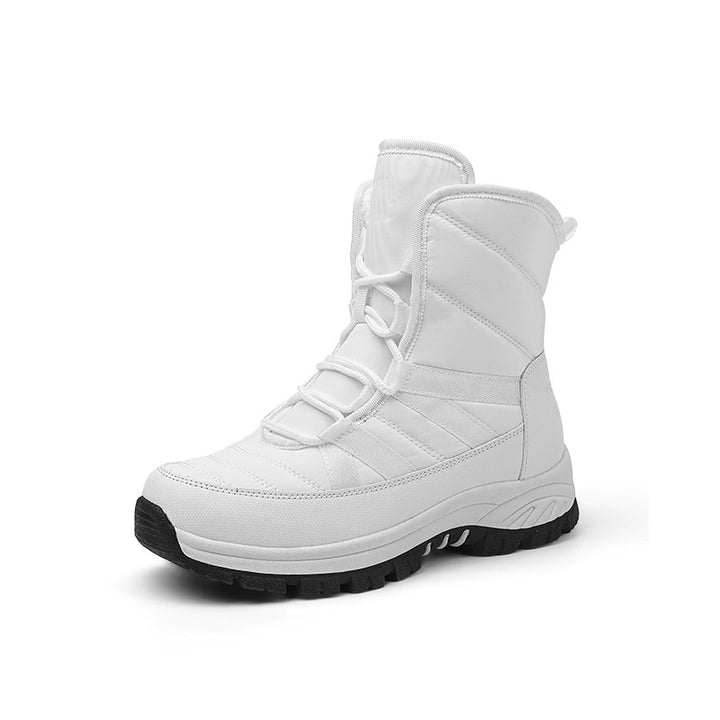 Damen Wasserdichte Winterstiefel mit isolierendem Futter und rutschfester Sohle Drune
