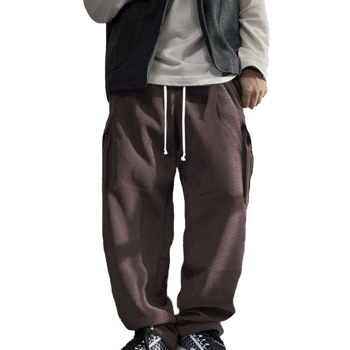 Herren Cargohose mit lockerer Passform und vielseitigen Seitentaschen Drune