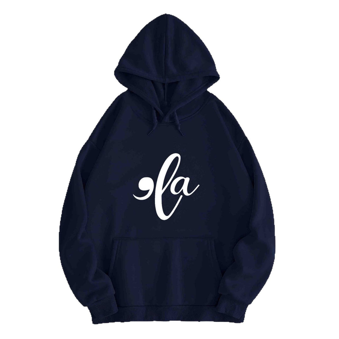 Damen Kapuzenpullover mit kreativem Grafikdesign Drune
