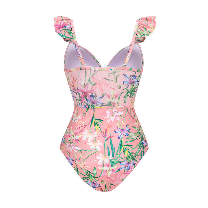 Damen Bikiniset mit langen Ärmeln Drune