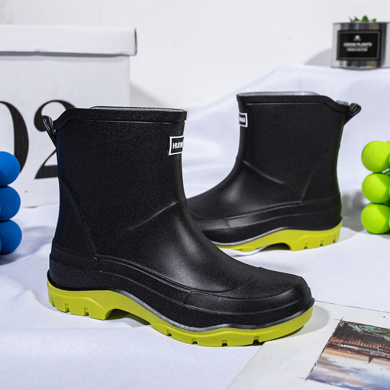 Damen wasserdichte Gummistiefel für alle Wetterbedingungen Drune