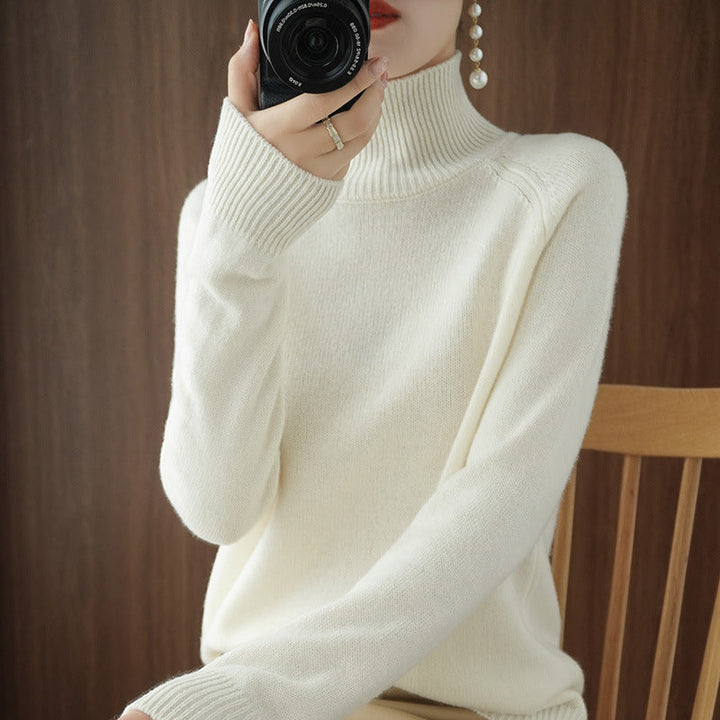 Drune | Modischer Rollkragen-Strickpullover