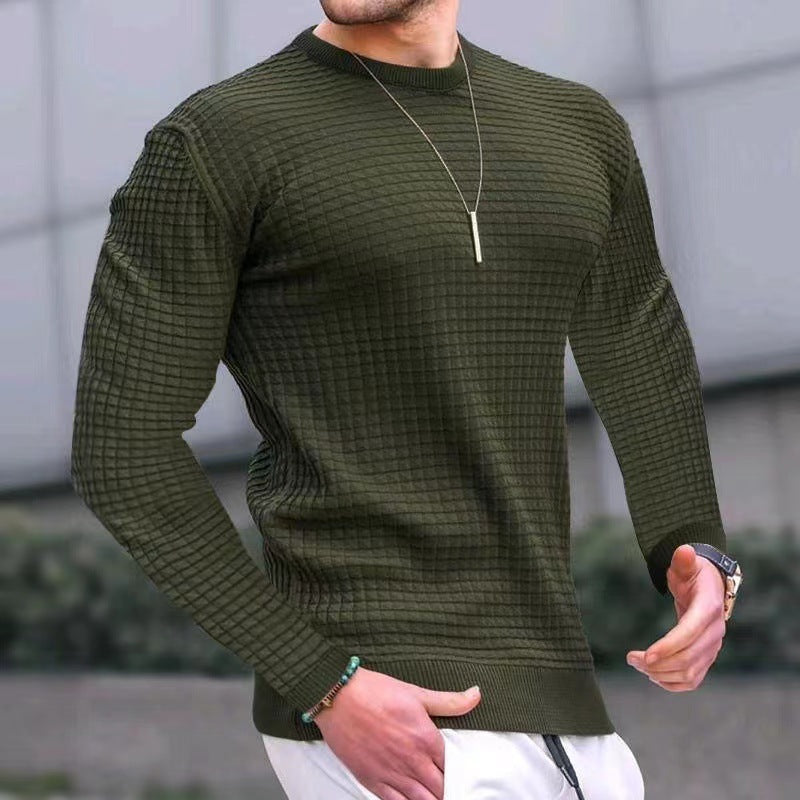 Herren Pullover mit strukturiertem Design Drune