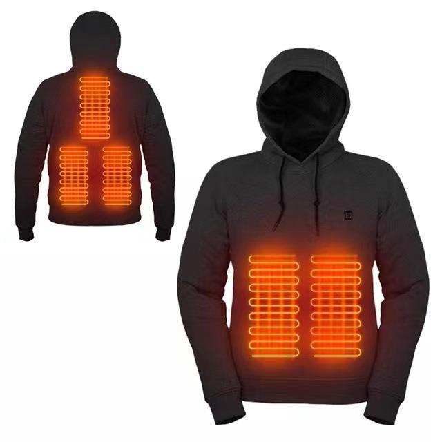 Damen beheizbare Kapuzenpullover Drune