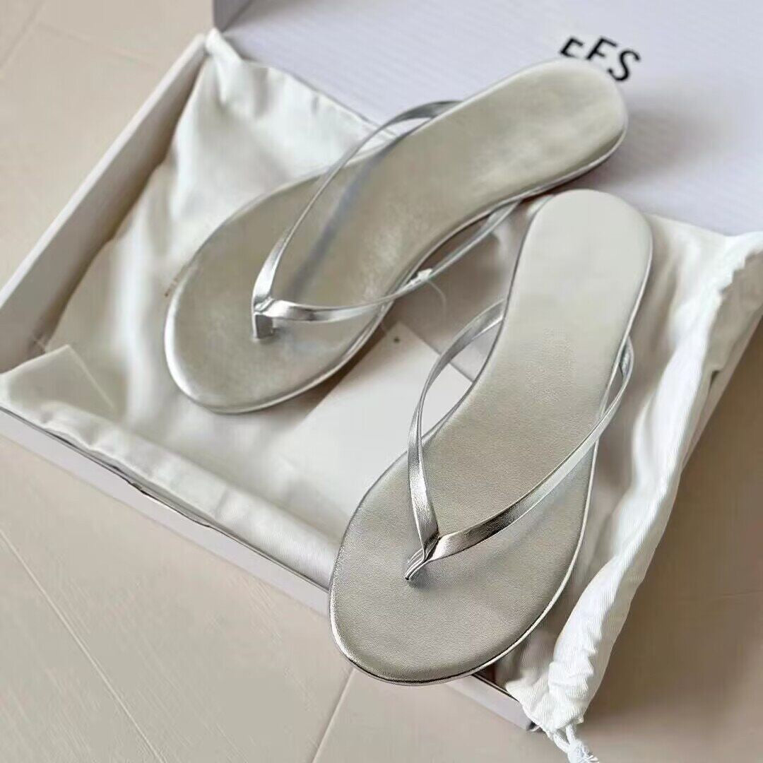 Damen Zehentrenner-Sandalen mit ergonomischem Fußbett und rutschfester Sohle Drune 1777487412