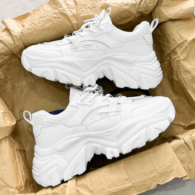 Damen Chunky Sneakers mit dämpfender Sohle und atmungsaktivem Obermaterial Drune