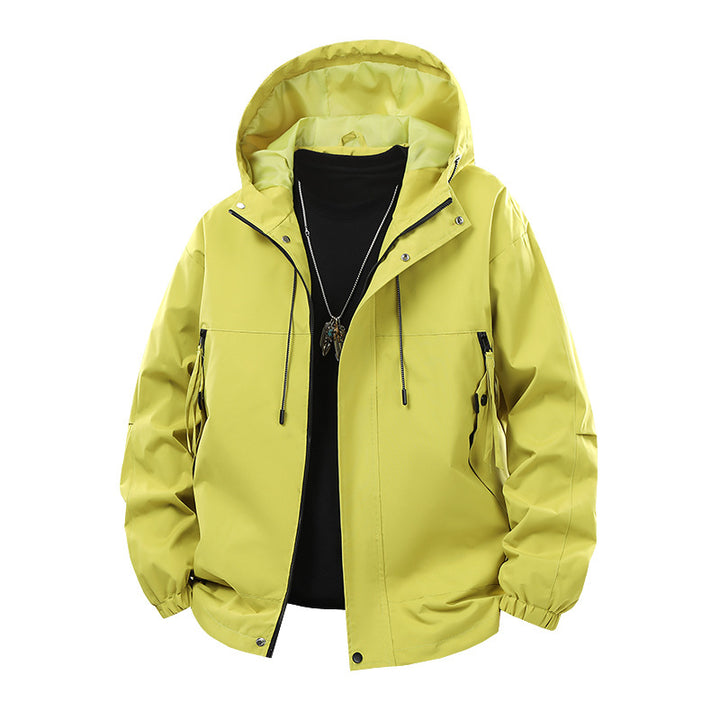 Herren technische Outdoor-Jacke mit atmungsaktiver Membran und multifunktionalen Taschen Drune