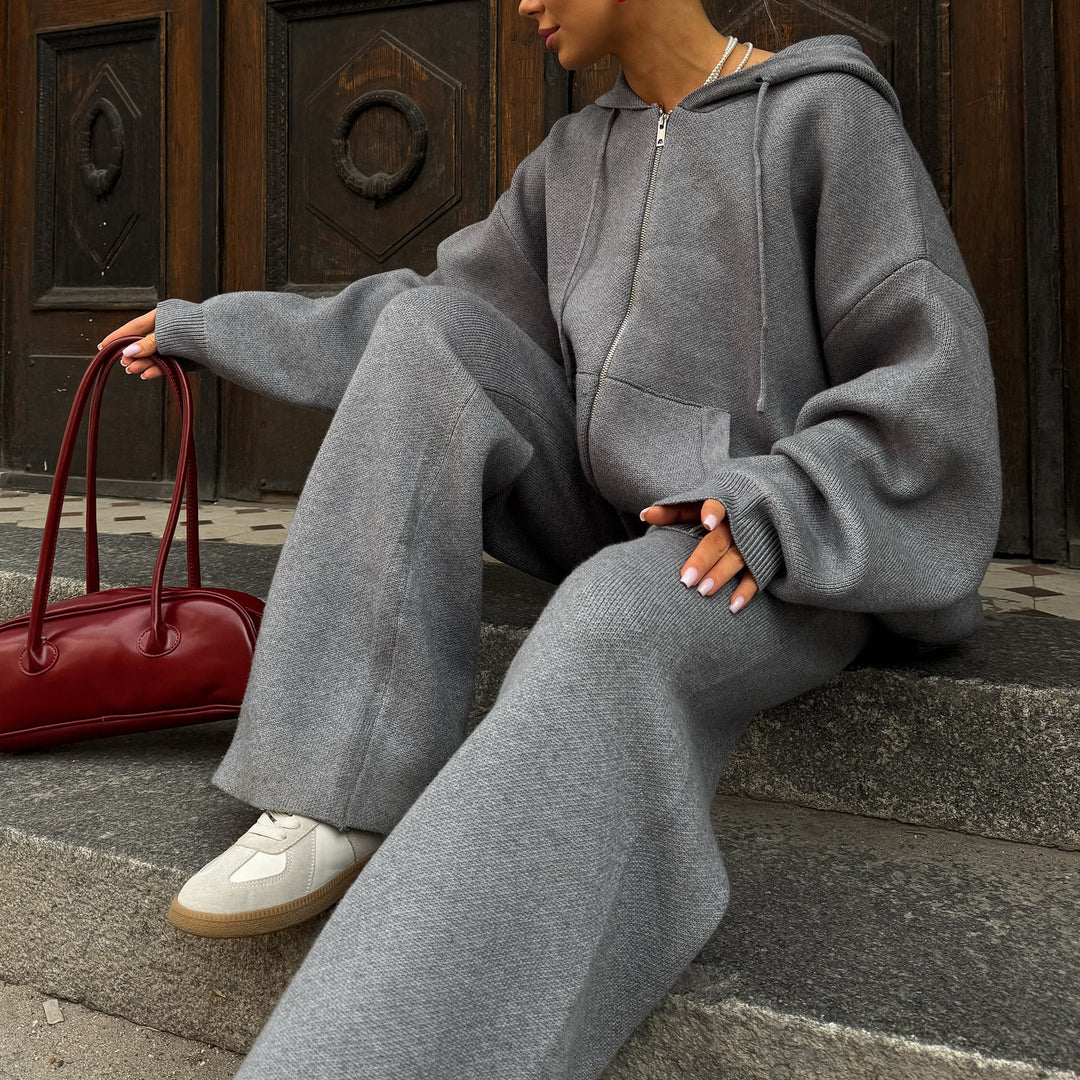 Damen Oversized Hoodie mit lässigem Schnitt und weichen Materialien Drune