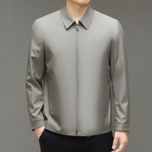 Herren lässige Jacke mit modernen Details und funktionalen Taschen Drune