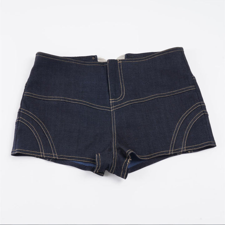 Damen Denim-Shorts mit hohem Bund und stylischem Schnitt Drune