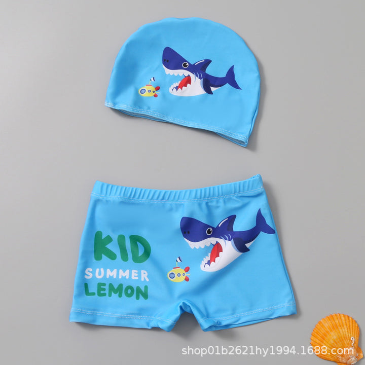 Jungen Schwimmset mit fröhlichem Dinosaurier-Motiv Drune