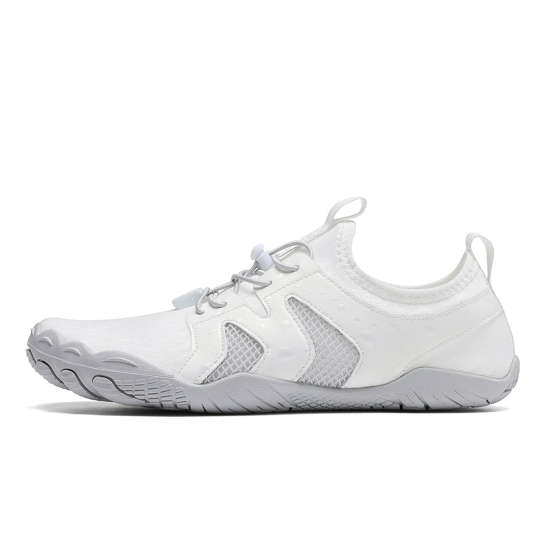 Damen nan Schnellzug-Aqua-Sneaker mit elastischem Maschenoberteil und rutschfester Profilsohle Drune