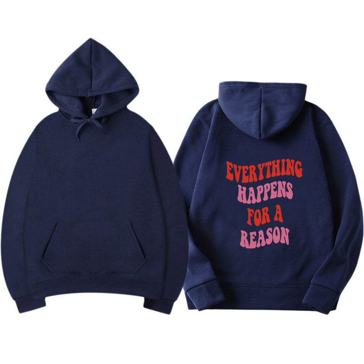Damen Kapuzenpullover mit einzigartigem motivierendem Schriftzug und komfortablem Schnitt Drune