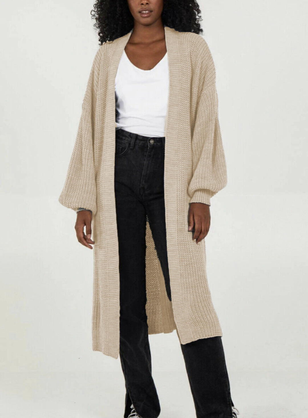 Damen Strickmantel im lässigen Oversized-Design Drune