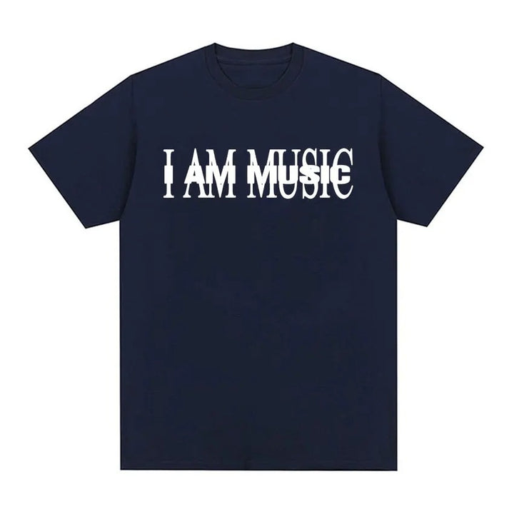 Damen T-Shirt mit modernem Typografie-Druck Drune