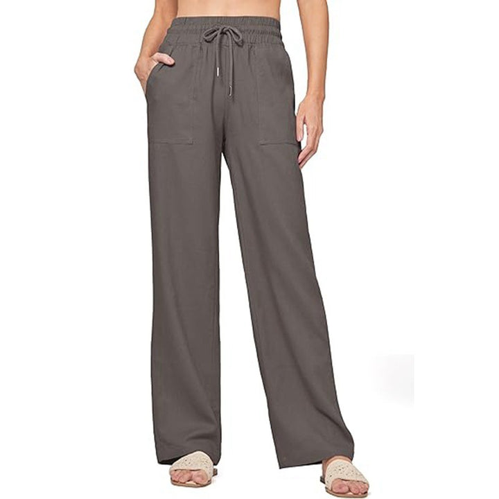 Damen Bequeme Weite Sommerhose Drune