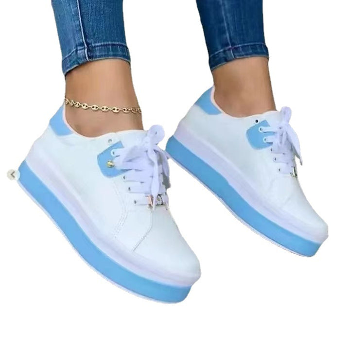 Damen Plateausneaker mit stilvollen Akzenten Drune