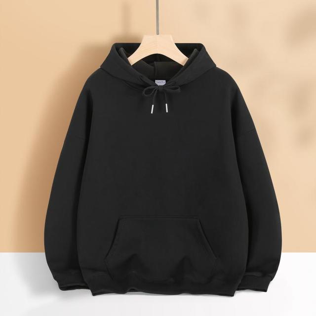 Damen nan oversized Kapuzenpulloverkleid mit Kängurutasche, verlängerter Silhouette und weichem French-Terry Drune