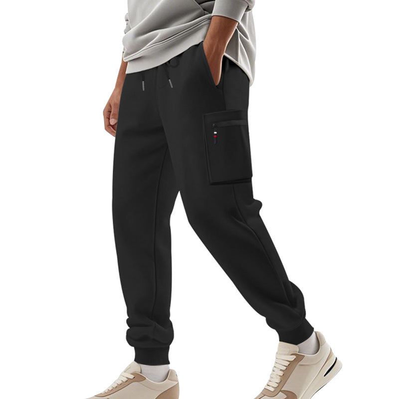 Herren Cargohose mit praktischen Seitentaschen und elastischem Bund Drune