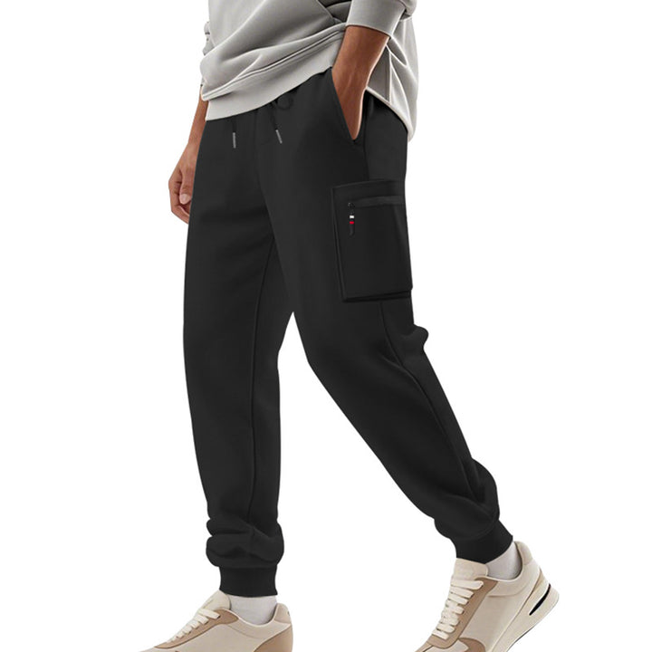 Herren Cargohose mit praktischen Seitentaschen und elastischem Bund Drune