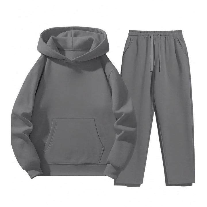 Damen Sweatanzug mit gemütlichem Hoodie und praktischer Jogginghose Drune