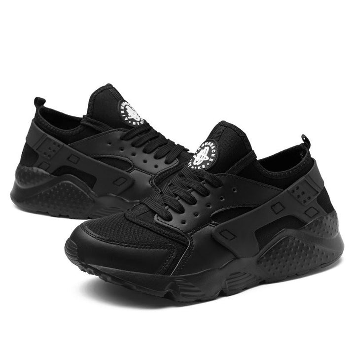 Damen sportliche Sneaker mit atmungsaktiver Oberflächenstruktur und rutschfester Sohle Drune