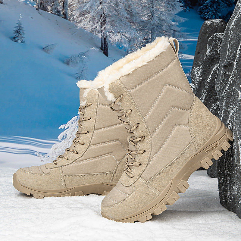 Damen Multifunktionale Winterstiefel mit isolierendem Innenfutter und rutschfester Sohle Drune