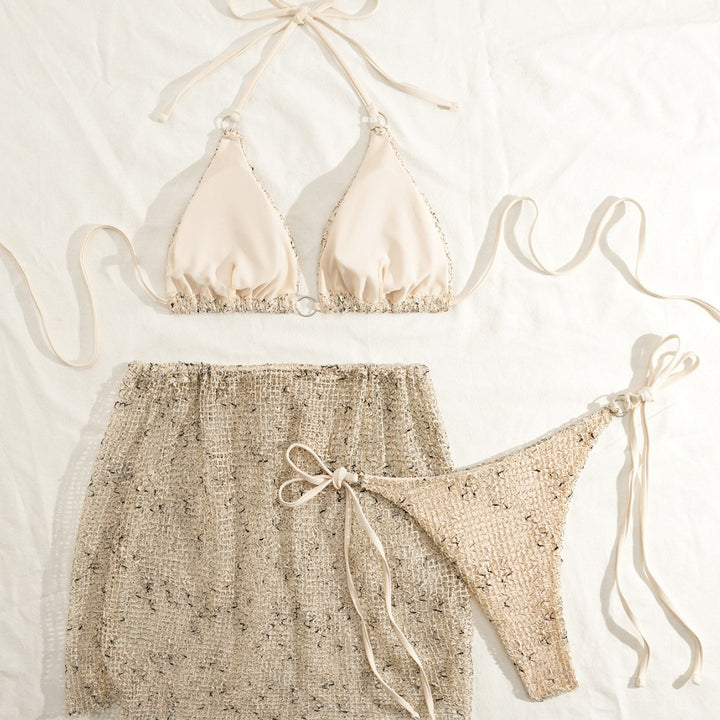 Damen Bikinis mit verspielter Wickeloptik Drune