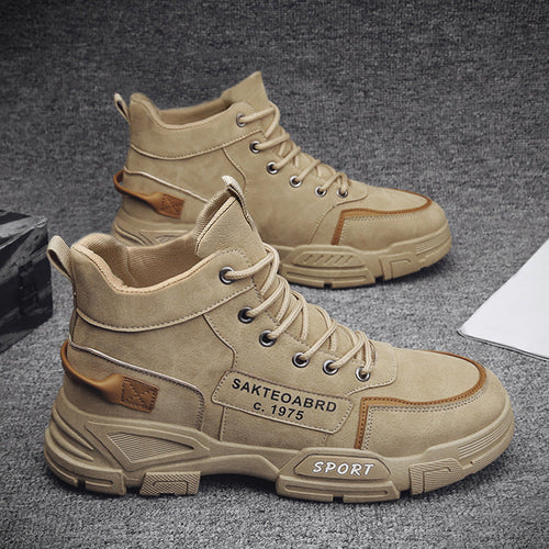 Damen Hochformatige Sport Sneaker mit robuster Profilsohle und strapazierfähigem Obermaterial Drune