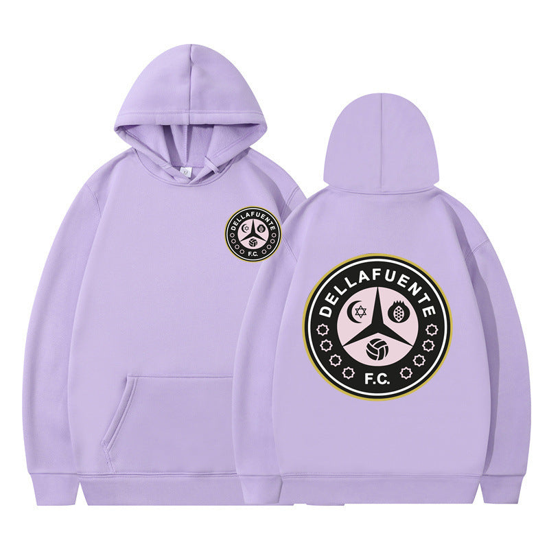 Damen Kapuzenpullover mit markantem Logo und weichem Fleece Drune