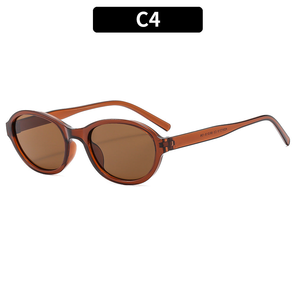 Drune | Ovale Sonnenbrille mit kleinem Rahmen