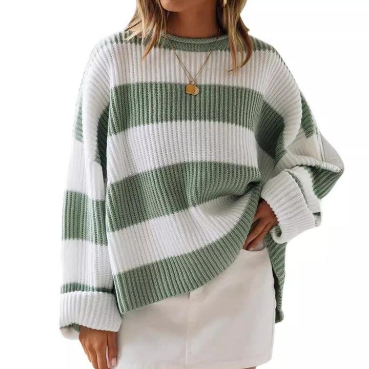 Damen Strickpullover mit oversized Schnitt Drune