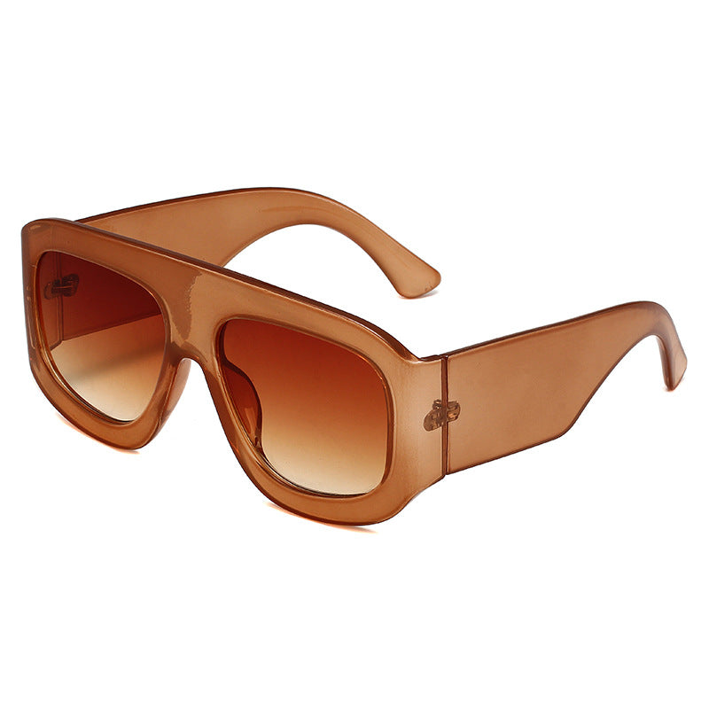 Drune | Große quadratische einfache Sonnenbrille