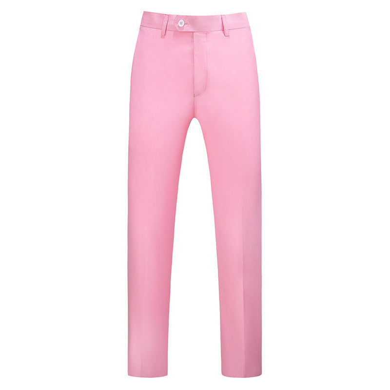 Herren nan schlanke Premium-Bügelfaltenhose mit Stretchbund und knitterarmem Gewebe Drune