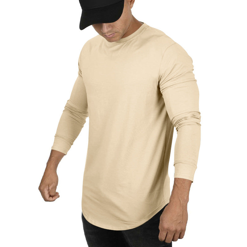 Herren Langarmshirt mit innovativem Schnitt und atmungsaktiver Struktur Drune