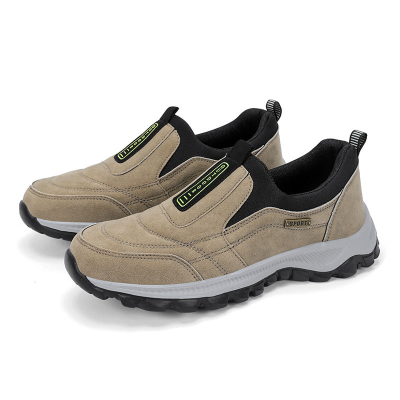 Damen Slip-On Sneakers mit elastischer Einfassung und rutschfester Profilsohle Drune