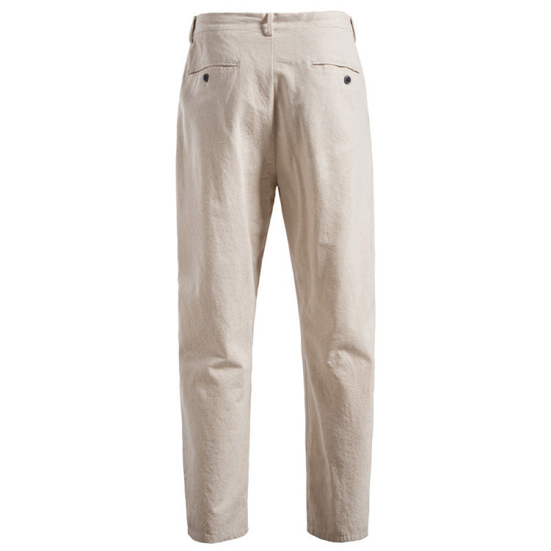 Damen lässige Chino-Hose mit elastischem Bund und komfortablem Schnitt Drune