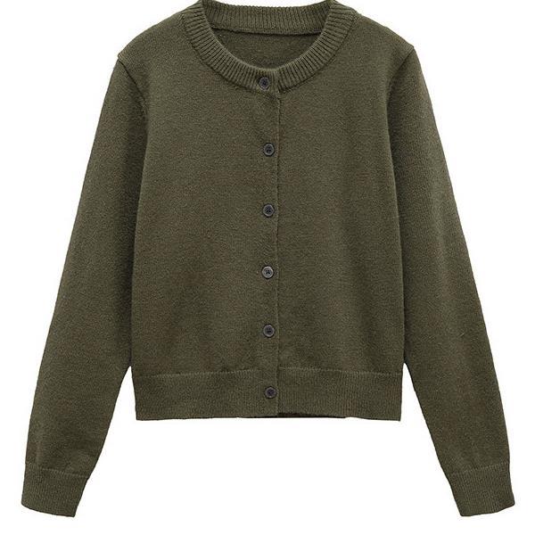 Damen Strickjacke mit Knopfleiste aus hochwertigem Material Drune