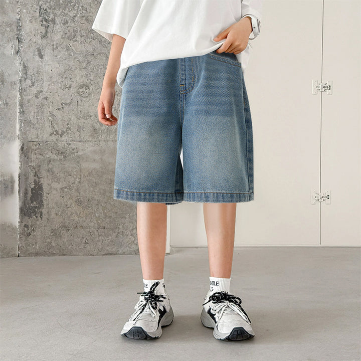Jungen Denim-Shorts mit einzigartigem Design Drune