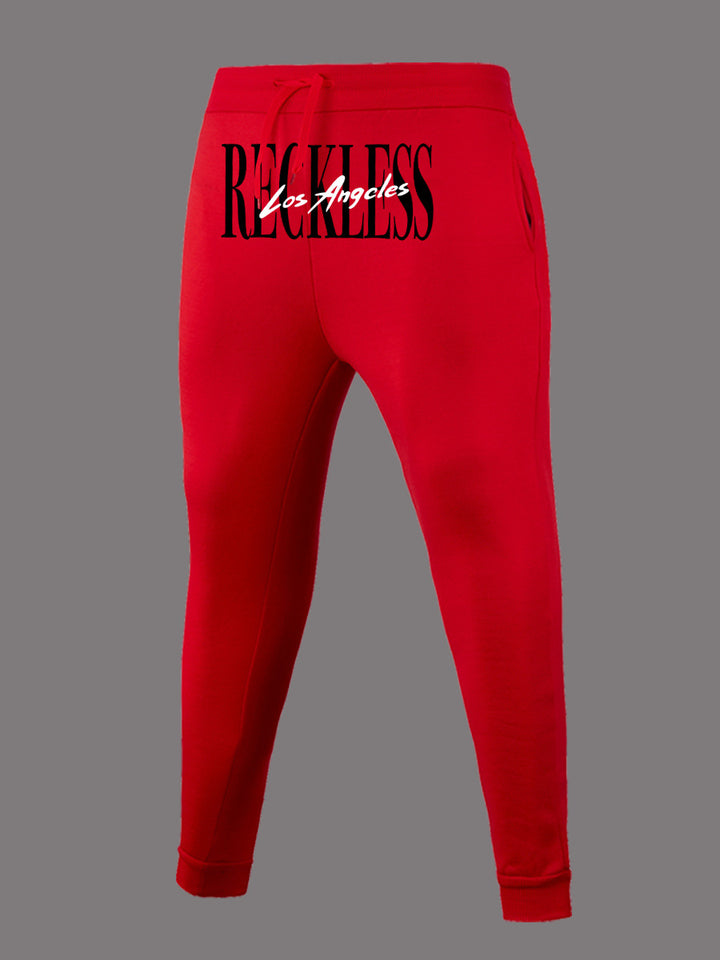Damen Sportliche Jogginghose mit elastischem Bund und auffälligem Logo Drune