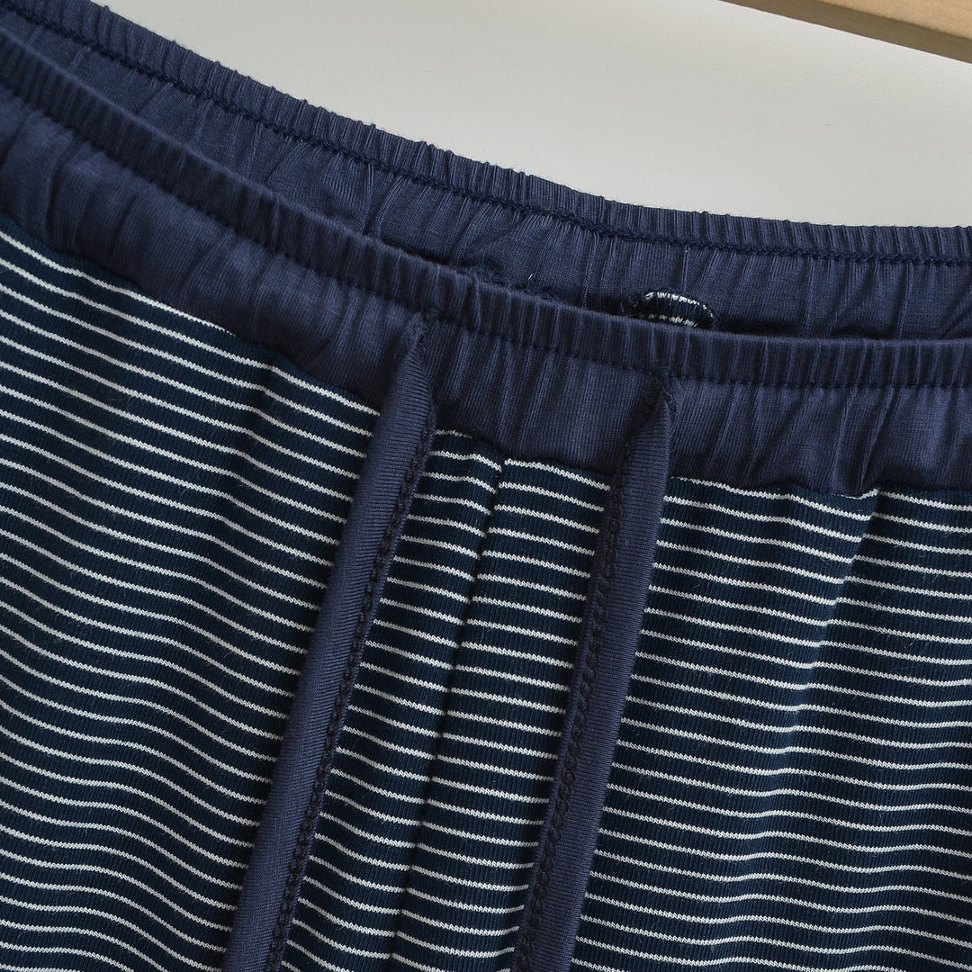 Damen Weite Lounge-Hose mit elastischem Bund und seitlichen Taschen Drune