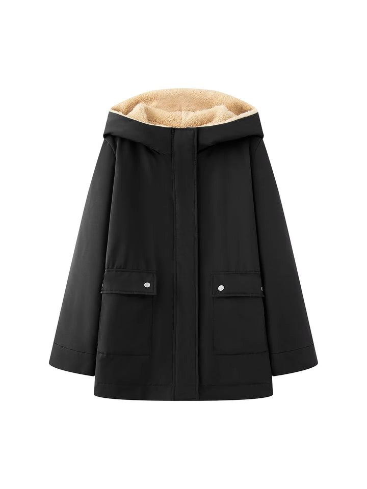 Damen Übergangsjacke mit kuscheligem Innenfutter und praktischen Taschen Drune