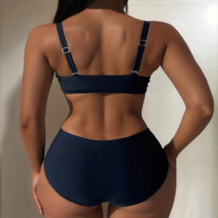 Damen Hochgeschnittener Bikini Drune